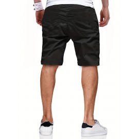 Men's Cut Off Drawstring Shorts